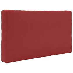 Coussin de canapé d'extérieur 2 pcs Bordeaux Polyester 531572531572