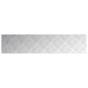 Nez de marche Rectangulaire 2 pcs Argenté 90 x 20 cm Aluminium 531575531575