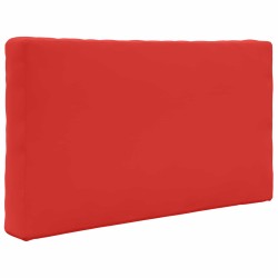 Coussin de canapé d'extérieur 2 pcs Rouge Polyester 531576531576