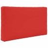 Coussin de canapé d'extérieur 2 pcs Rouge Polyester 531576531576