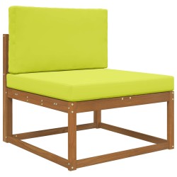 Coussin de canapé d'extérieur 2 pcs Vert Polyester 531577531577