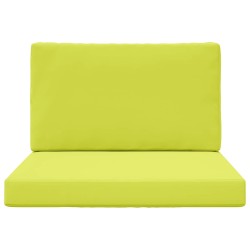 Coussin de canapé d'extérieur 2 pcs Vert Polyester 531577531577
