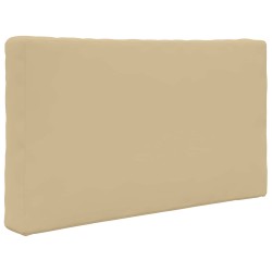 Coussin de canapé d'extérieur 2 pcs Beige Polyester 531579531579