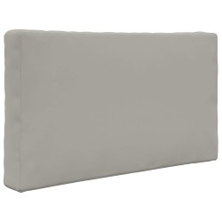 Coussin de canapé d'extérieur 2 pcs Gris Polyester 531582531582