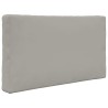 Coussin de canapé d'extérieur 2 pcs Gris Polyester 531582531582