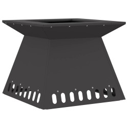 Foyer de cheminée Noir 48 x 48 x 40 cm Acier 531588531588