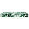 Coussin de canapé d'extérieur Motif feuille 80 x 80 x 8 cm 531591531591
