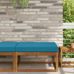 Coussin de canapé d'extérieur Bleu royal 80 x 80 x 8 cm 531592531592