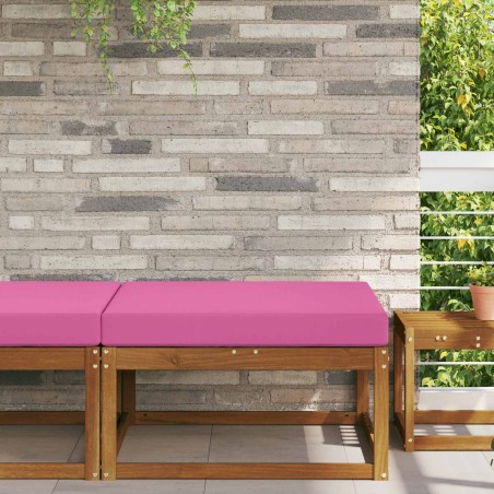 Coussin de canapé d'extérieur Rose 80 x 80 x 8 cm Polyester 531596531596