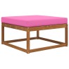 Coussin de canapé d'extérieur Rose 80 x 80 x 8 cm Polyester 531596531596
