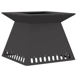 Foyer de cheminée Noir 60 x 60 x 50 cm Acier 531603531603