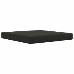 Coussin de canapé d'extérieur 2 pcs Noir Polyester 531609531609