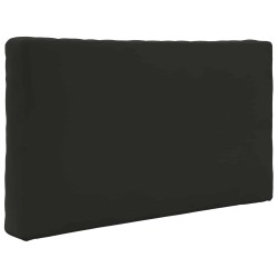 Coussin de canapé d'extérieur 2 pcs Noir Polyester 531609531609