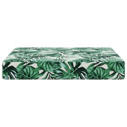 Coussin de canapé d'extérieur Motif feuille 60 x 60 x 8 cm 531613531613