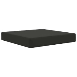 Coussin de canapé d'extérieur Noir 60 x 60 x 8 cm Polyester 531616531616