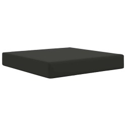 Coussin de canapé d'extérieur Noir 60 x 60 x 8 cm Polyester 531616531616