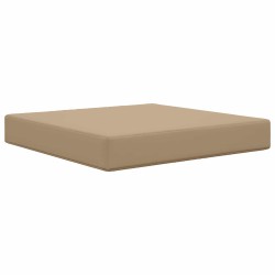 Coussin de canapé d'extérieur Taupe 60 x 60 x 8 cm Polyester 531622531622