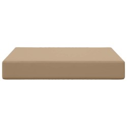 Coussin de canapé d'extérieur Taupe 60 x 60 x 8 cm Polyester 531622531622