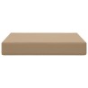 Coussin de canapé d'extérieur Taupe 60 x 60 x 8 cm Polyester 531622531622