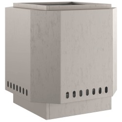 Foyer sans fumée Marron 48 x 48 x 51 cm Acier patiné 531625531625
