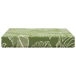 Coussin de canapé d'extérieur Modèle feuille 60 x 60 x 8 cm 531627531627