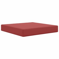 Coussin de canapé d'extérieur Bordeaux 60 x 60 x 8 cm Polyester 531628531628