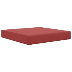 Coussin de canapé d'extérieur Bordeaux 60 x 60 x 8 cm Polyester 531628531628