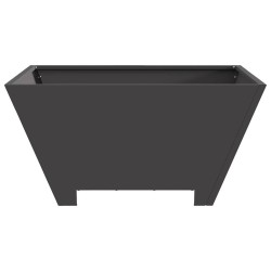 Braise Noir 60 x 60 x 30 cm Acier 531631531631
