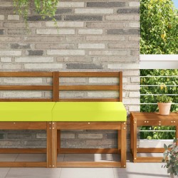 Coussin de canapé d'extérieur Vert 60 x 60 x 8 cm Polyester 531632531632