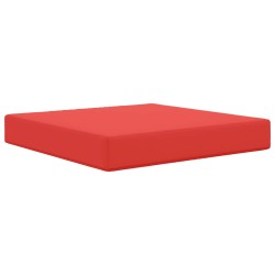 Coussin de canapé d'extérieur Rouge 60 x 60 x 8 cm Polyester 531636531636