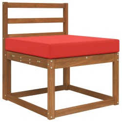 Coussin de canapé d'extérieur Rouge 60 x 60 x 8 cm Polyester 531636531636