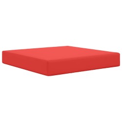 Coussin de canapé d'extérieur Rouge 60 x 60 x 8 cm Polyester 531636531636