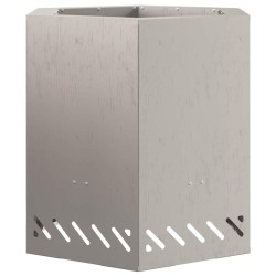 Foyer sans fumée Marron 48 x 48 x 51 cm Acier patiné 531637531637