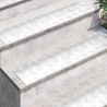 Nez de marche Rectangulaire 4 pcs Argenté 90 x 20 cm Aluminium 531642531642