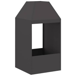 Braise Noir 50 x 50 x 100 cm Acier 531649531649