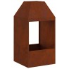 Braise Marron 50 x 50 x 100 cm Acier patiné 531650531650