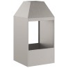 Braise Marron 50 x 50 x 100 cm Acier patiné 531650531650