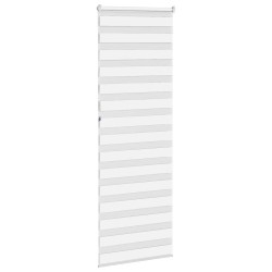 Store zèbre blanc 90x230 cm largeur du tissu 85,9 cm polyester 531658531658