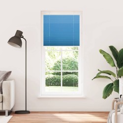 Store plissé bleu 85x200 cm largeur du tissu 84,4 cm polyester 531664531664