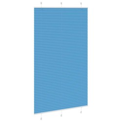 Store plissé bleu 120x200 cm largeur du tissu 119,4cm polyester 531665531665