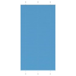 Store plissé bleu 110x200 cm largeur du tissu 109,4cm polyester 531667531667