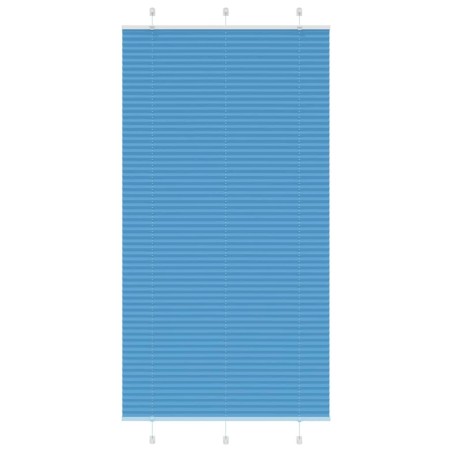 Store plissé bleu 110x200 cm largeur du tissu 109,4cm polyester 531667531667