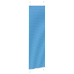 Store plissé bleu 65x200 cm largeur du tissu 64,4 cm polyester 531674531674