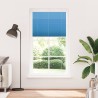 Store plissé bleu 105x200 cm largeur du tissu 104,4cm polyester 531680531680