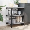 Chariot de cuisine sonoma gris 60x41x76 cm bois d'ingénierie 531682531682