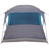Tente familiale avec toit Bleu et gris 435 x 255 x 216 cm 531707531707
