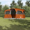Tente familiale avec toit Orange et Orange 435 x 255 x 216 cm 531708531708