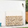Portant de bois de chauffage 200x25x150 cm acier galvanisé 531713531713