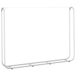 Portant de bois de chauffage 200x25x150 cm acier galvanisé 531713531713