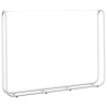 Portant de bois de chauffage 200x25x150 cm acier galvanisé 531713531713